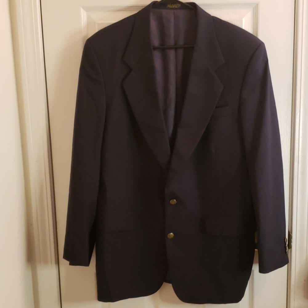 Oscar de la Renta Black Blazer Size 41R